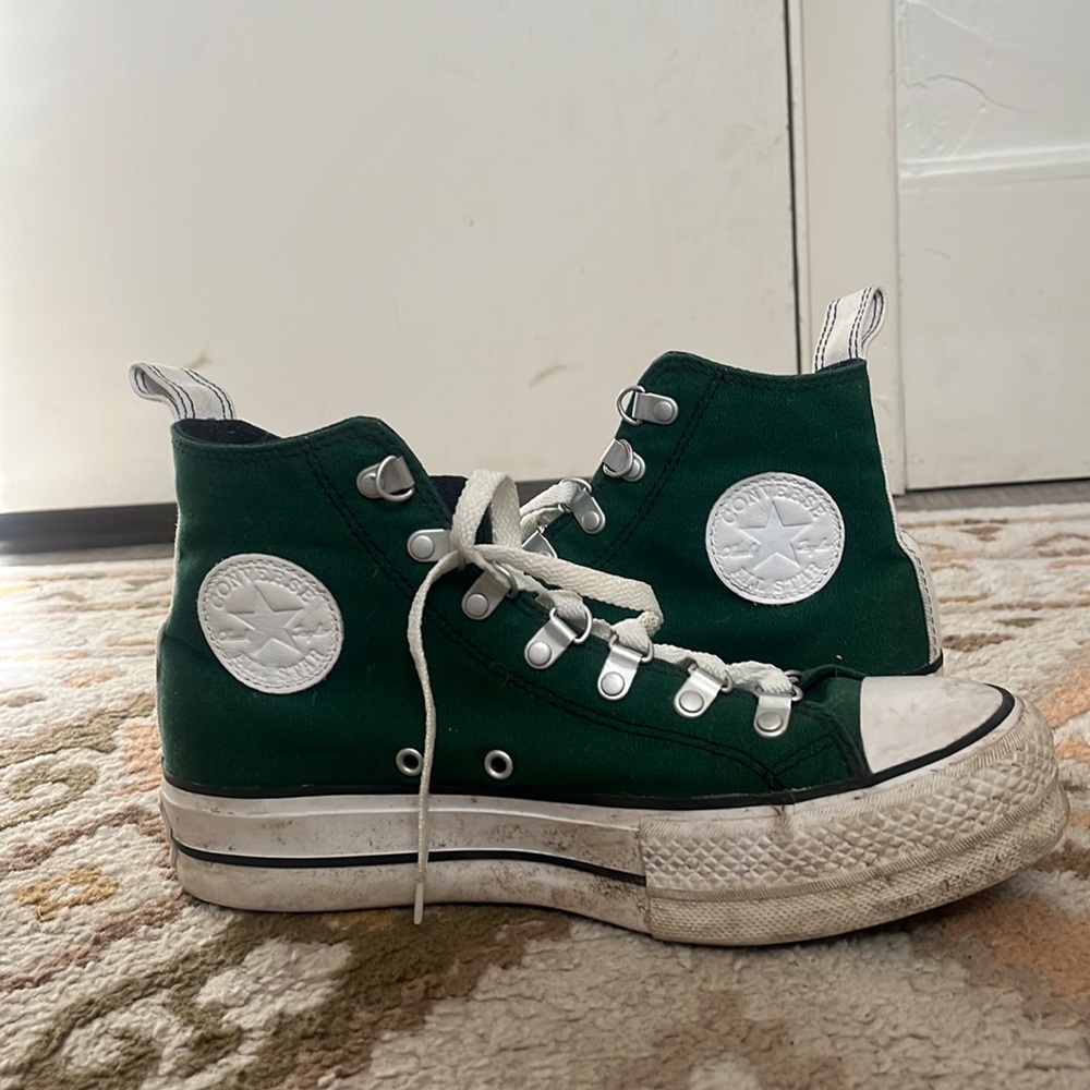 GREEN CONVERSE